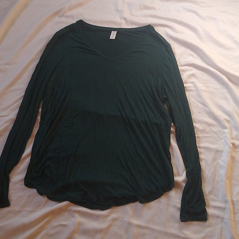 Forest Green Long Sleeve Tee